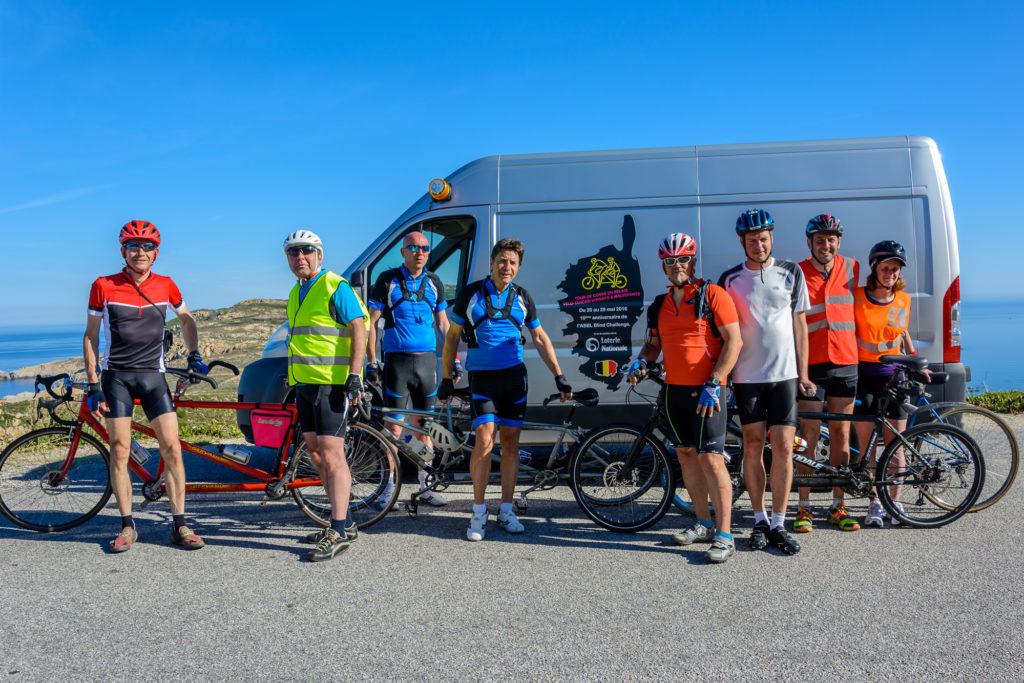Tour de Corse 2016 en tandems_les cyclistes