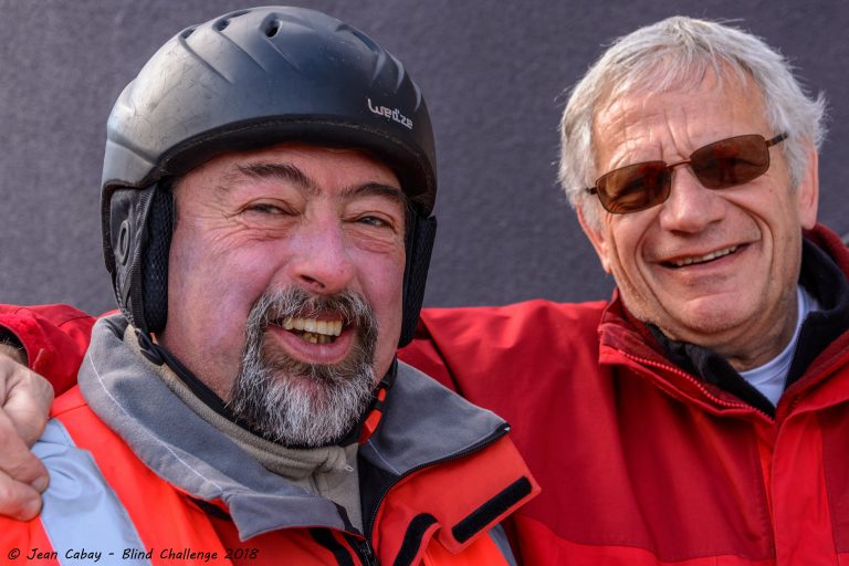 Georgy et Jacky, deux bénévoles de l'encadrement du stage annuel de sports d'hiver