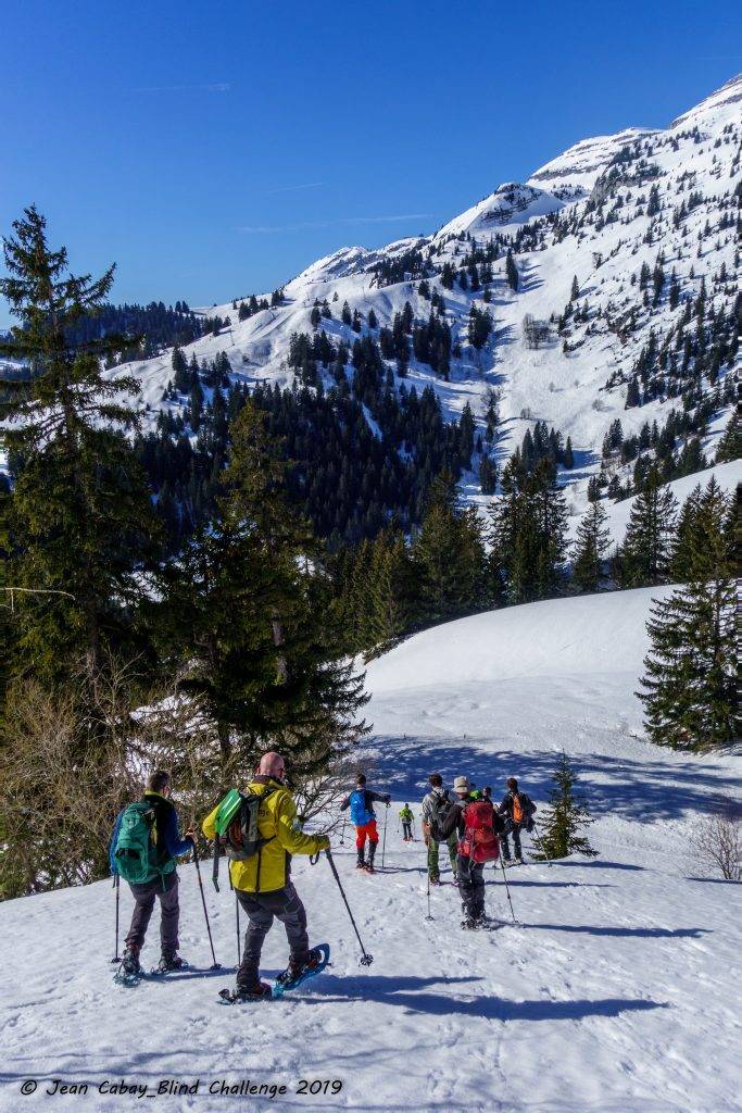 Raquettes 2019 dans le Canton de Vaud (Suisse)_il y avait du dénivelé sur les pentes du Mont d'Or